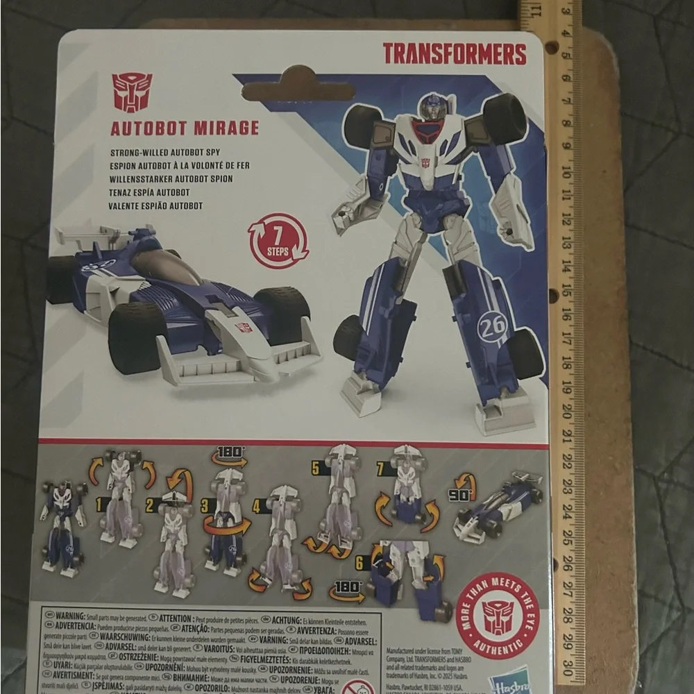 2-in-1 Blue‎ and White Action Figure
